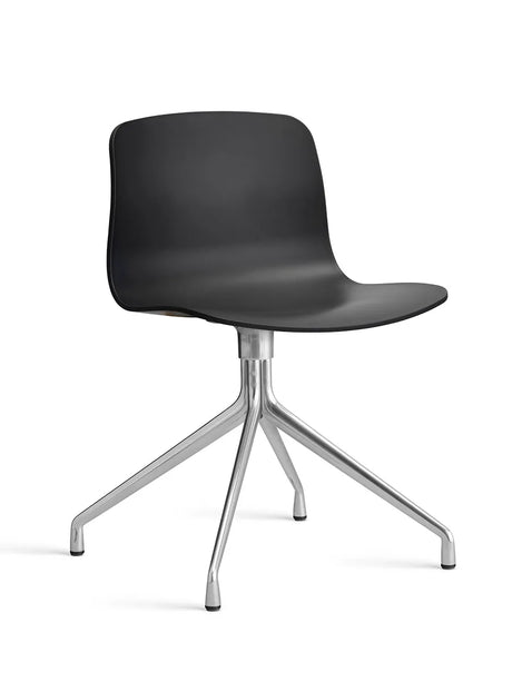 About a Chair AAC10 fra Hay - Black / Poleret aluminium - Jacobsen Plus