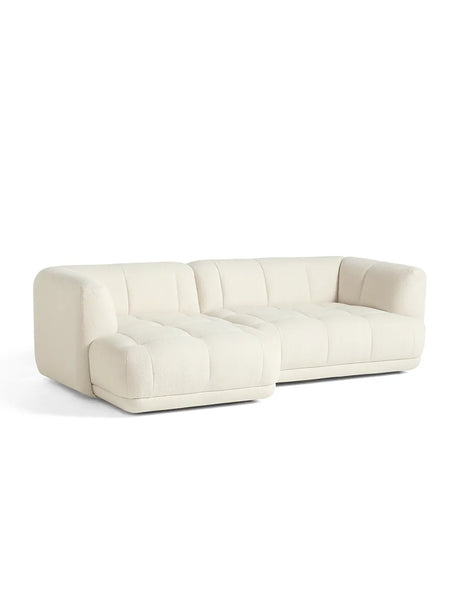 Quilton 2,5-Sitzer Sofa, Flamiber Cream A5, links von HAY - 1 - Jacobsen Plus