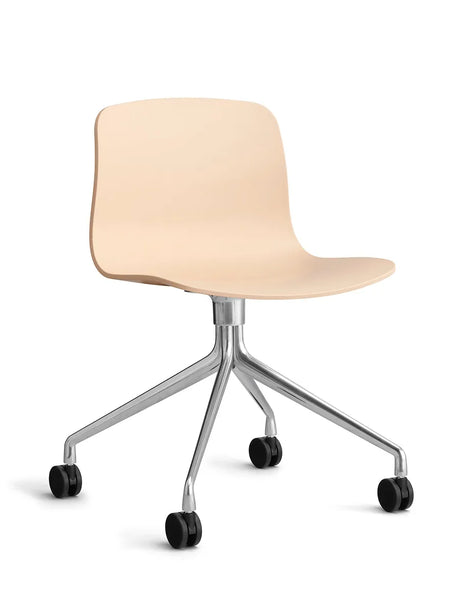 About a Chair AAC14 fra Hay - Pale Peach / Poleret aluminium - Jacobsen Plus
