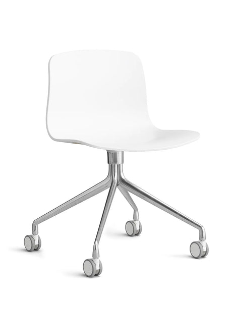 About a Chair AAC14 fra Hay - White / Poleret aluminium - Jacobsen Plus