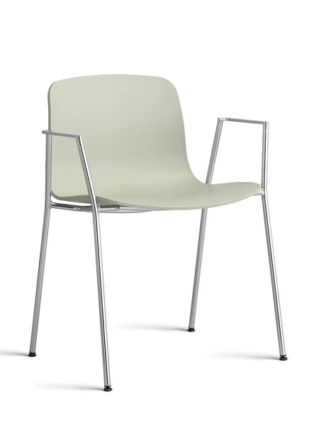 About a Chair AAC18 fra Hay - Pastel green / Forkromet stål - Jacobsen Plus