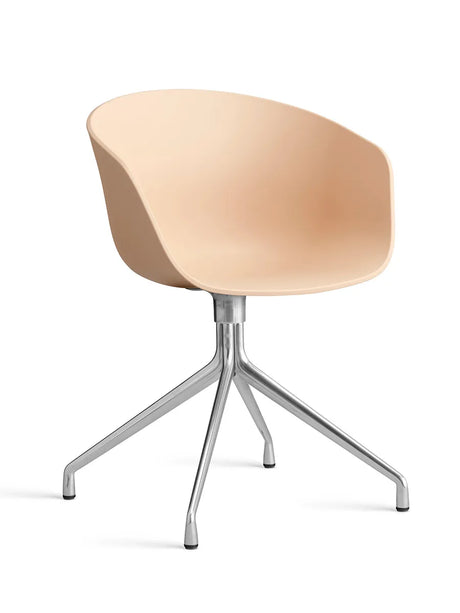 About a Chair AAC20 fra Hay - Pale Peach / Poleret aluminium - Jacobsen Plus