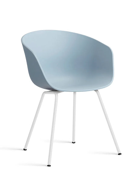 About a Chair AAC26 fra Hay - Slate Blue / Hvid pulverlakeret stål - Jacobsen Plus