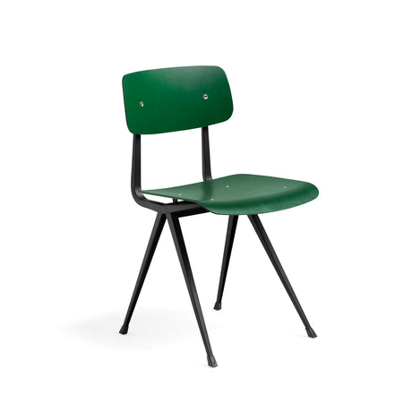 Result Chair fra Hay - Forest green / Sort pulverlakeret stål - Jacobsen Plus