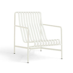 Palissade Lounge Chair High, cream white fra Hay