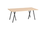 Loop Stand Table, 180 cm fra Hay - Lakeret eg / Black - Jacobsen Plus