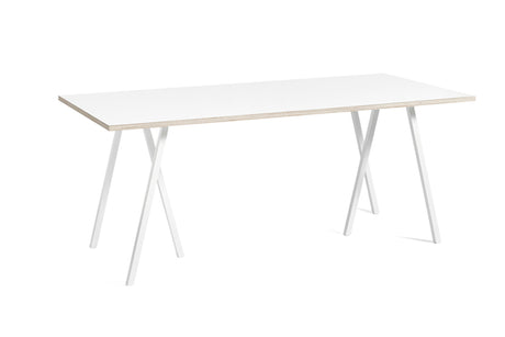 Loop Stand Table, 180 cm fra Hay - Hvid laminat - Jacobsen Plus