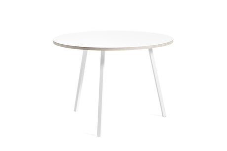 Loop Stand Round Table, Ø105 fra Hay - Hvid laminat - Jacobsen Plus