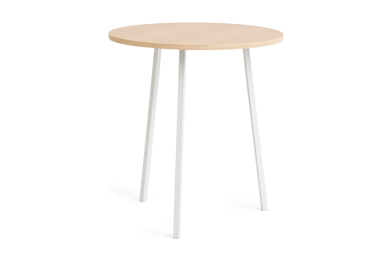 Loop Stand Round High Table, Ø90 von HAY
