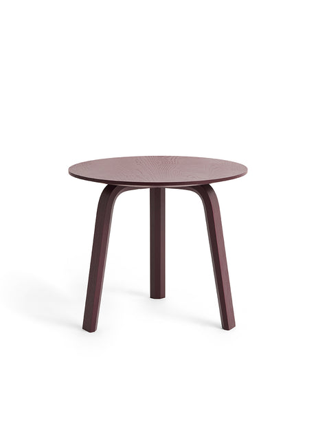Bella Couchtisch, Ø45 x H39 cm von HAY - Dunkelbordeaux - Jacobsen Plus