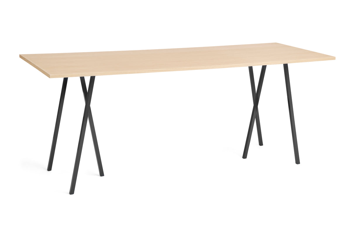 Loop Stand High Table, 250 cm von HAY - Lakeret Eg / Deep Blue - Jacobsen Plus