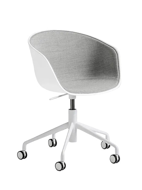 About a Chair AAC52 Vorderpolsterung, weiße Schale von Hay - 1 - Jacobsen Plus