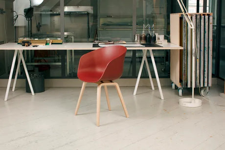 Loop Stand Table, 160 cm von HAY - Weißes Laminat - Jacobsen Plus