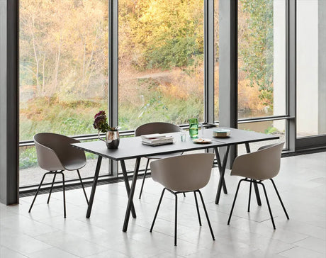 Loop Stand Table, 160 cm von HAY - Weißes Laminat - Jacobsen Plus