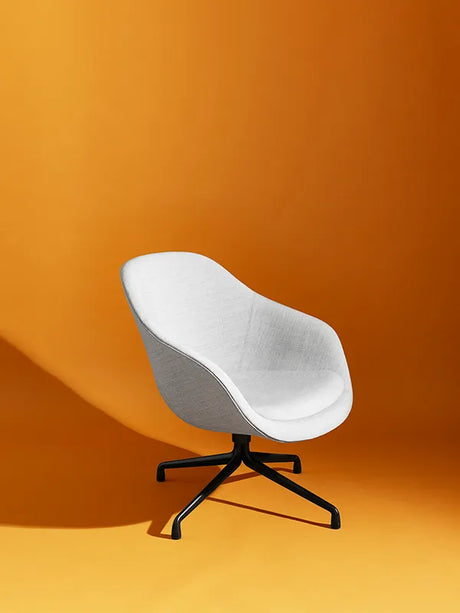 About a Lounge Chair low AAL81 von HAY - Steelcut / Schwarz pulverbeschichtetes Aluminium - Jacobsen Plus