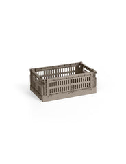 Colour Crate Small, Warm Grey von HAY
