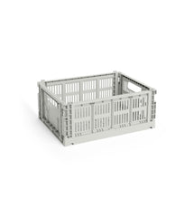 Colour Crate Medium, Grau von HAY