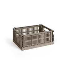 Colour Crate Medium, Warm grey von HAY