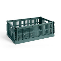 Colour Crate Large, Dark green fra Hay
