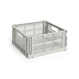 Colour Crate Medium Square, Grey von HAY - 1 - Jacobsen Plus