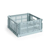 Colour Crate Medium Square, Dusty Blue von HAY