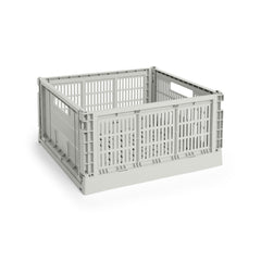 Colour Crate Large Square, Grey fra Hay