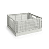 Colour Crate Large Square, Grey fra Hay