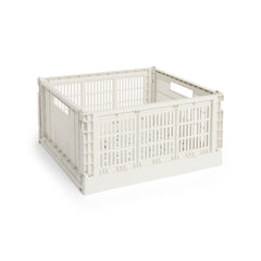 Colour Crate Large Square, Off white fra Hay