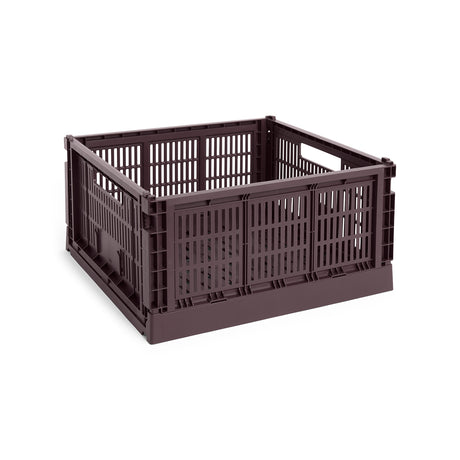 Colour Crate Large Square, Bordeaux fra Hay - 1 - Jacobsen Plus