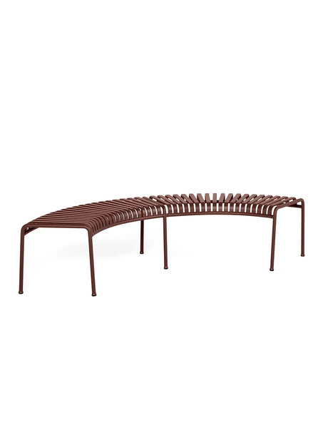 Palissade Park Bench, iron red von HAY - 1 - Jacobsen Plus