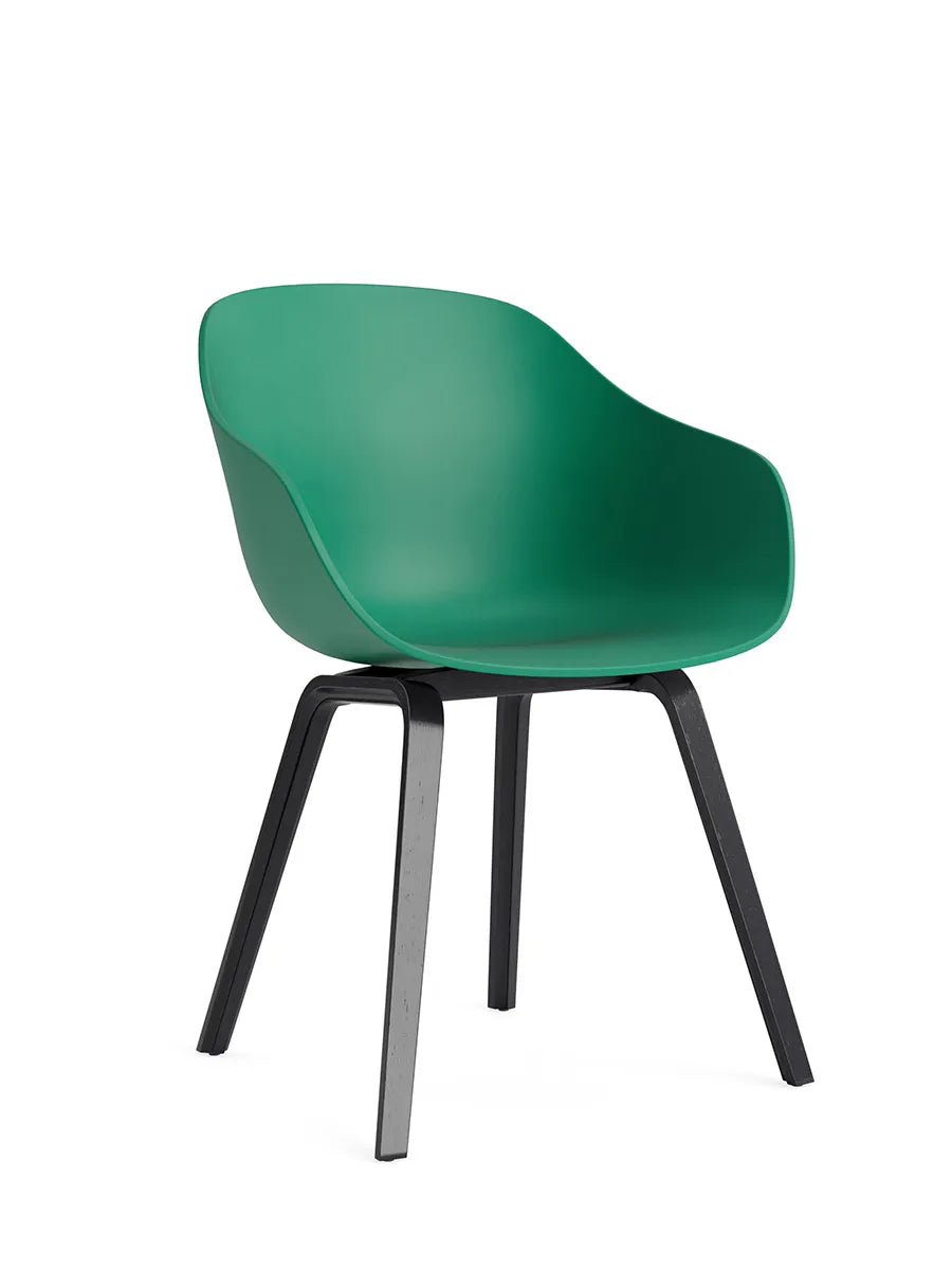  - Teal Green / Sortlakeret eg - Jacobsen Plus