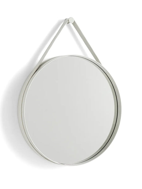 Strap Spejl fra Hay - Light grey / Ø50 - Jacobsen Plus