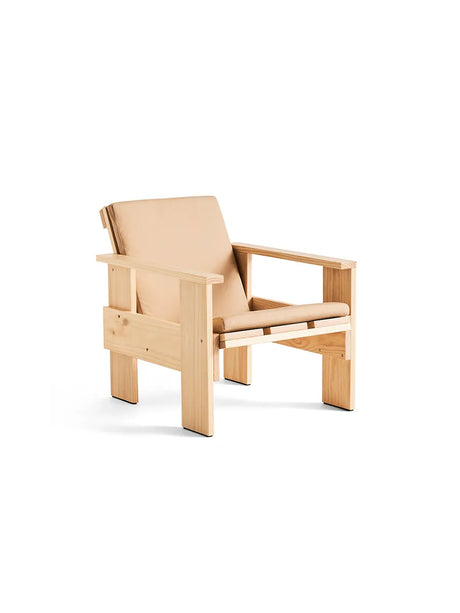 Faltbares Sitzkissen für Crate Loungechair, Beige von HAY - 3 - Jacobsen Plus
