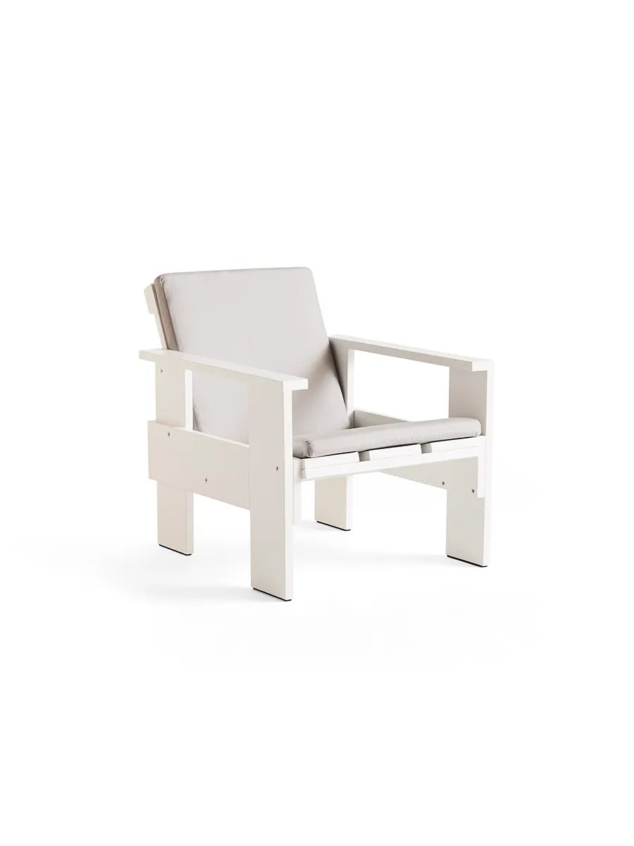 Faltbares Sitzkissen für Crate Loungechair, Sky Grey von HAY