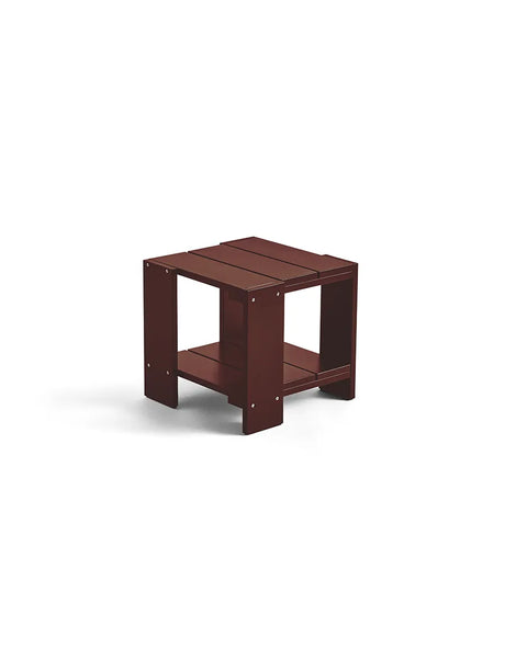 Crate Side Table von HAY - Iron Red - Jacobsen Plus