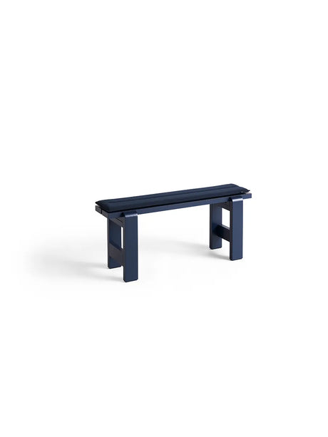 Weekday Bench, 111 cm von HAY - Steel blue - Jacobsen Plus