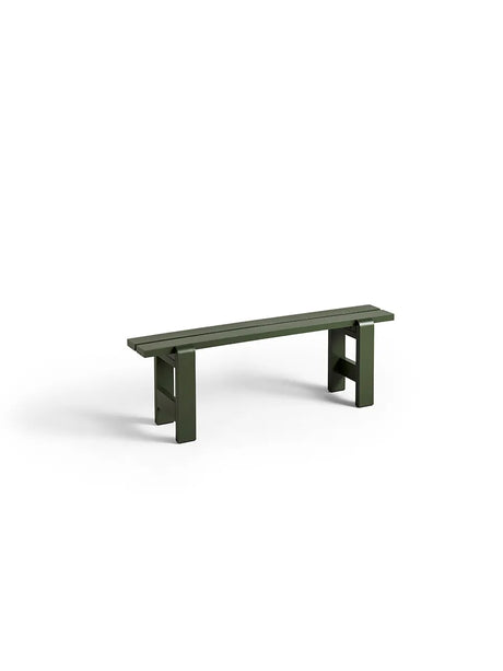 Weekday Bench, 140 cm von HAY - Olive - Jacobsen Plus