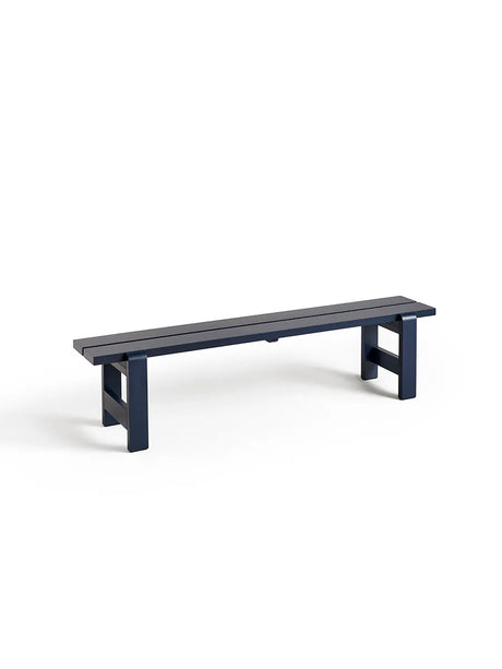 Weekday Bench, 190 cm von HAY - Steel blue - Jacobsen Plus