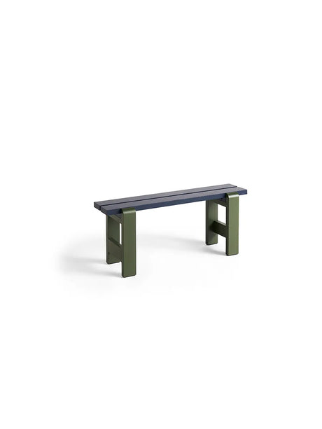 Weekday Bench Duo von HAY - Steel Blue - Olive - Jacobsen Plus