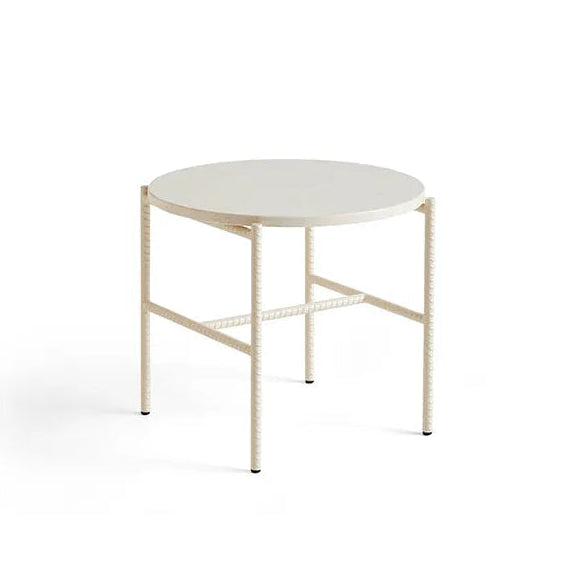 Rebar Side Table Ø45 fra Hay - Alabaster / Beige Marble - Jacobsen Plus