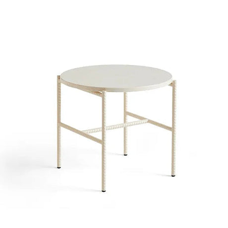 Rebar Side Table Ø45 fra Hay - Alabaster / Beige Marble - Jacobsen Plus