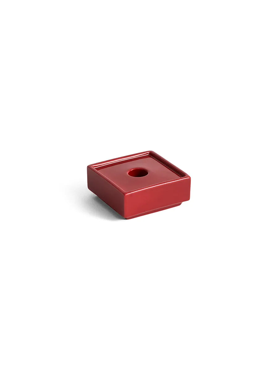 Mattone Candleholder, small fra Hay - Red - Jacobsen Plus