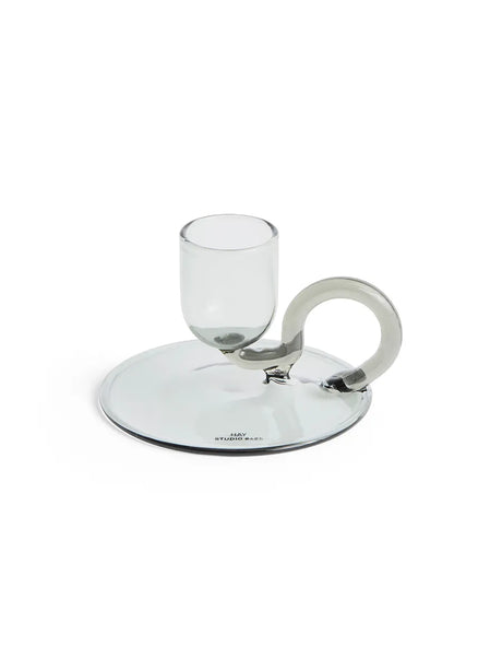 Tiny Candleholder, curved von HAY - Klar - Jacobsen Plus