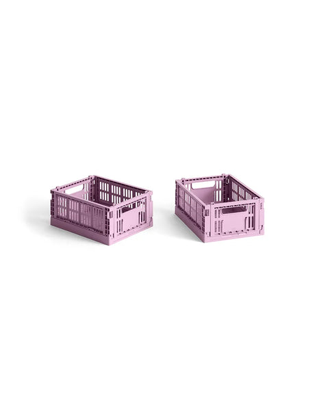 Colour Crate Mini 2 Stk., dusty rose fra Hay - 1 - Jacobsen Plus