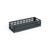 Colour Crate Mini Oblong, Charcoal von HAY - 1 - Jacobsen Plus