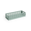 Colour Crate Mini Oblong, Sage green von HAY