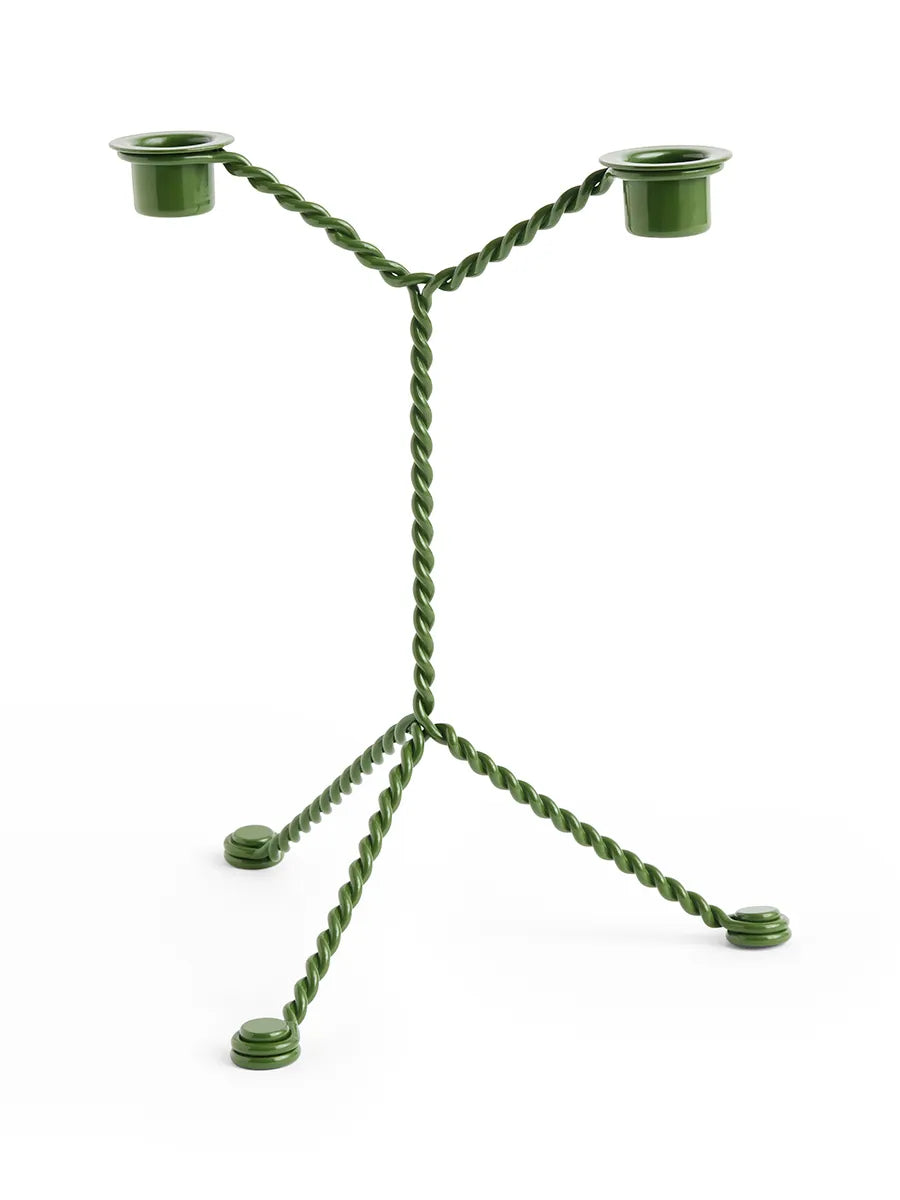 Wire Candleholder fra Hay - Green - Jacobsen Plus