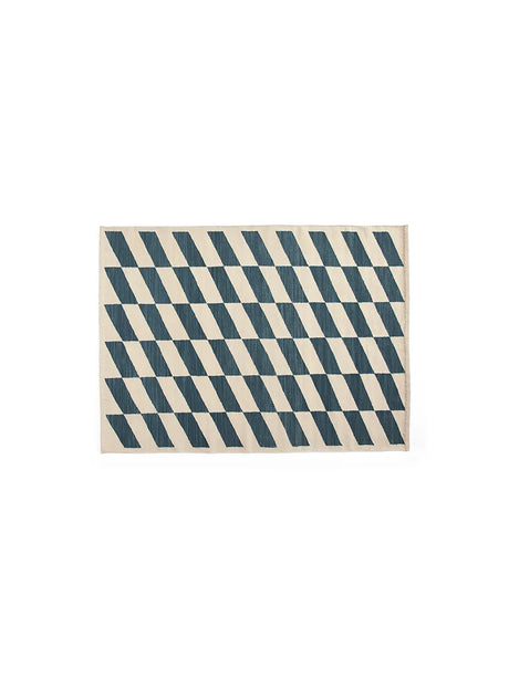 Shift Kelim Rug, 140 x 200 cm von HAY - Schwarz - Jacobsen Plus