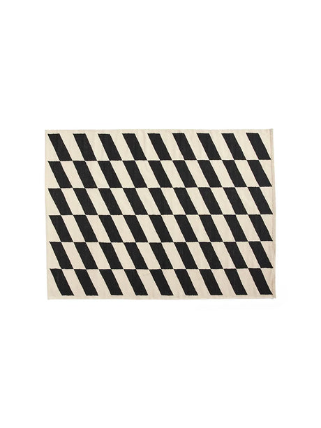 Shift Kelim Teppich, 170 x 240 cm von Hay - Schwarz - Jacobsen Plus