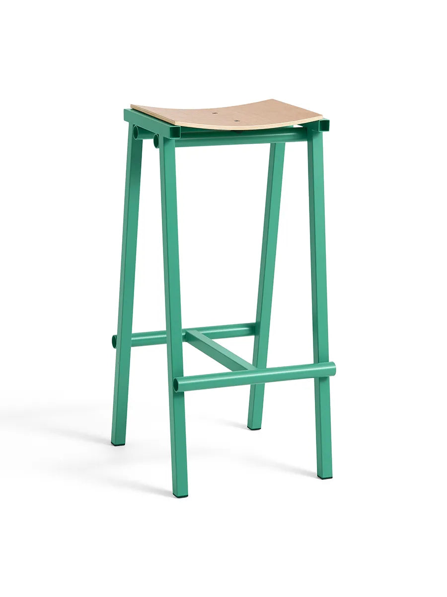 Taburete 8 Bar Stool, high fra Hay - Soft Jade - Jacobsen Plus